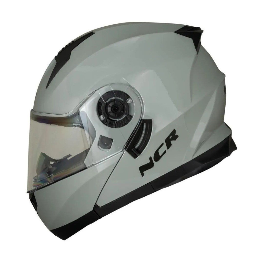 KASK ÇENE AÇILIR VİSORLÜ 162 ECE BELGELİ-NARDO GRİ