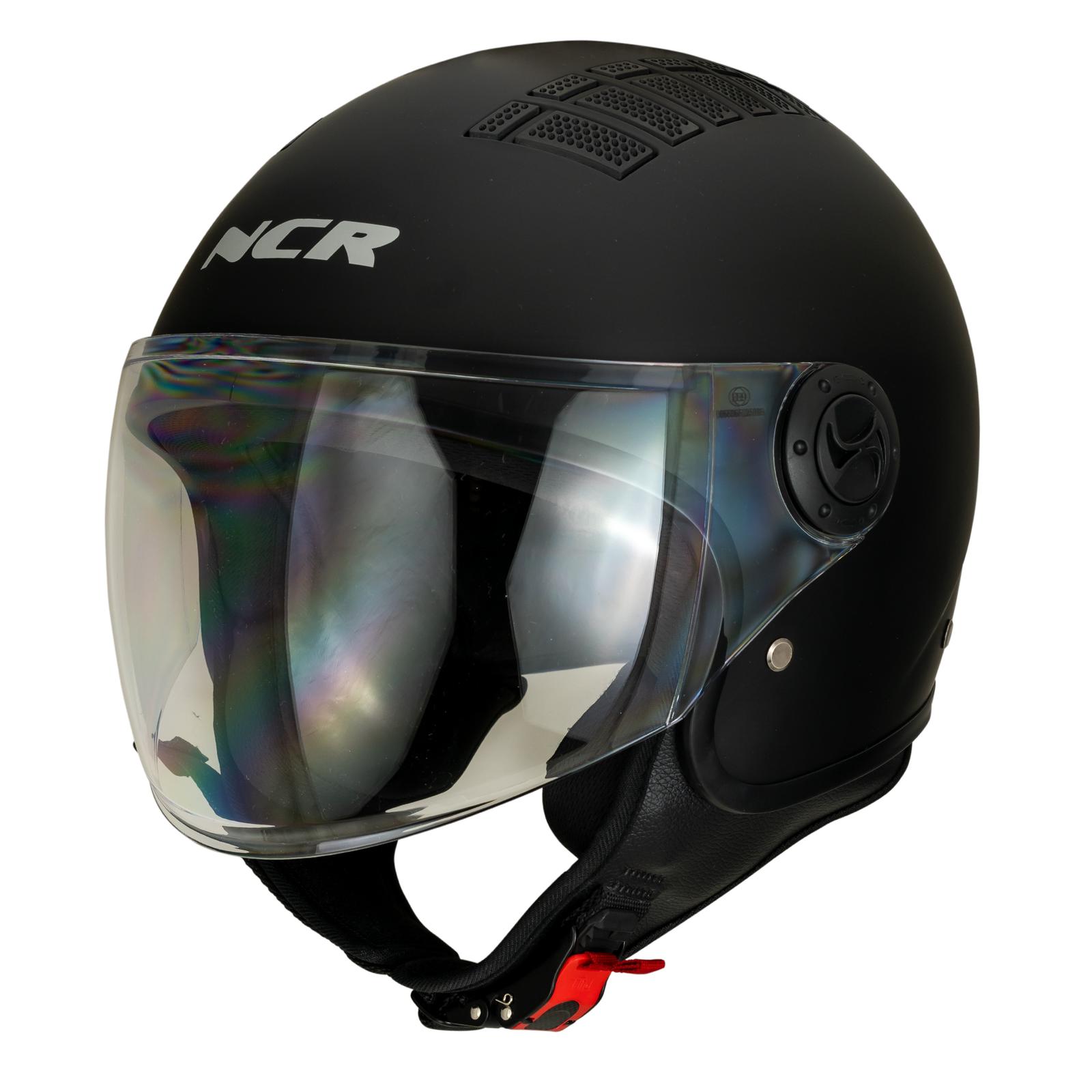 KASK ÇENESİZ 230 ECE BELGELİ-PARLAK SİYAH