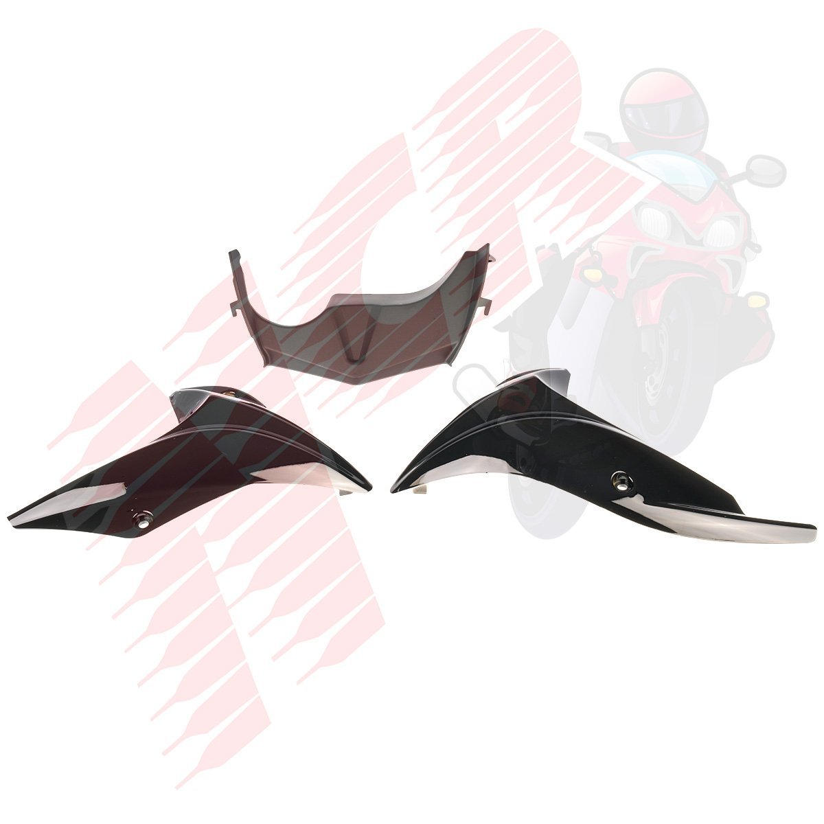 MOTOR ALT RÜZGARLIK [TAKIM] SİYAH-DRIFT L