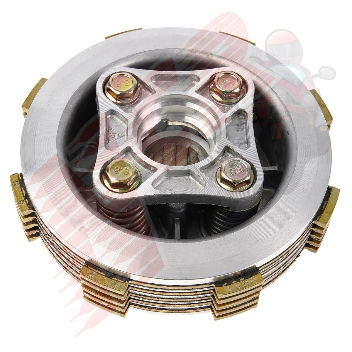 DEBRİYAJ KOMPLE 4 YILDIZ 5 BALATA OEM CG 125