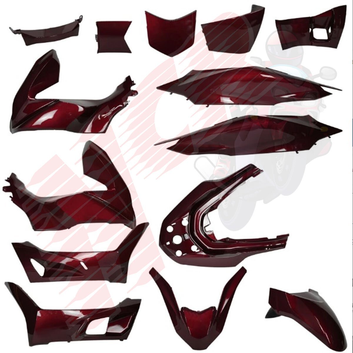 KAPORTA SETİ KIRMIZI PCX 2018-2020