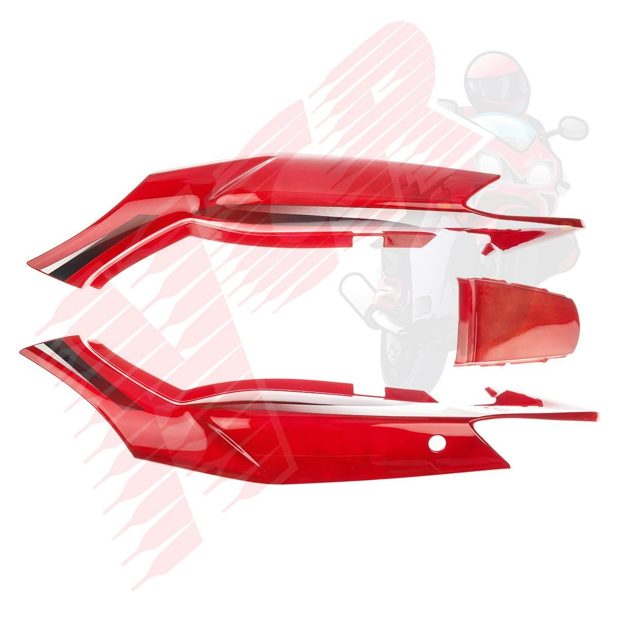 ARKA GRENAJ SAĞ-SOL [TAKIM] [SELE ALTI] KIRMIZI CBF 150