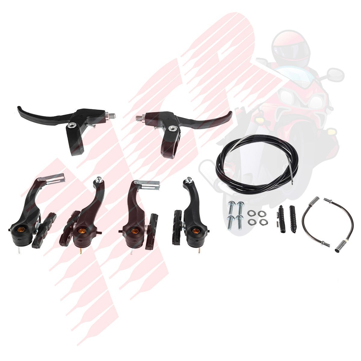 V BRAKE FREN TAKIMI PLASTİK VİDALI 3 PARMAK