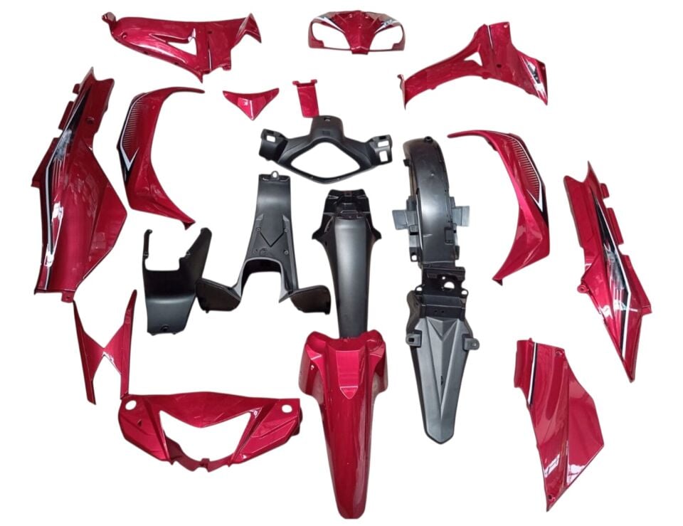 KAPORTA SETİ KIRMIZI KUBA EGE