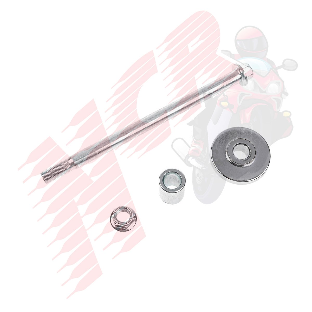 ARKA TEKER MİLİ+BURÇ+KAPAK SET AGK CG 125