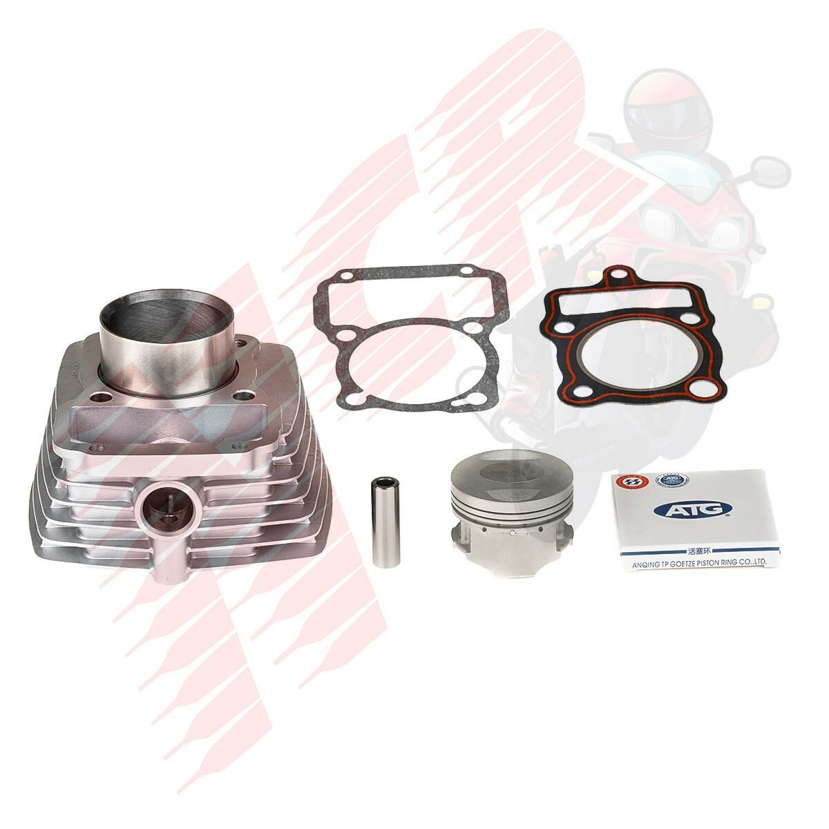 SİLİNDİR KOMPLE 13 PERNO 56,5mm OEM CG 125