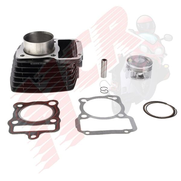 SİLİNDİR KOMPLE 13 PERNO 56,5 MM SİYAH OEM CG 125