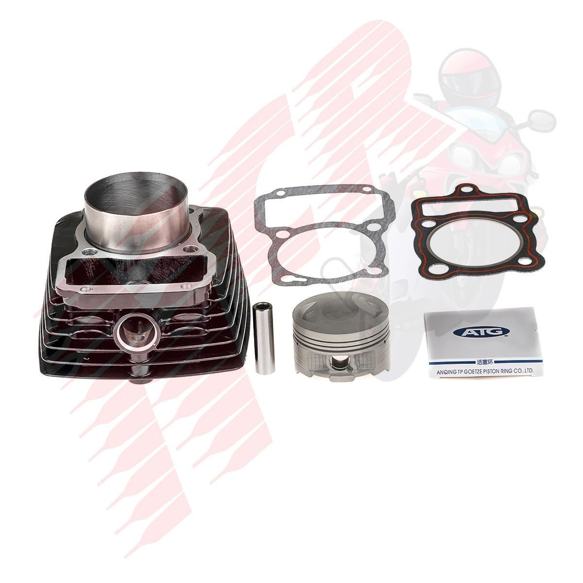 SİLİNDİR KOMPLE 13 PERNO 62mm SİYAH OEM CG150