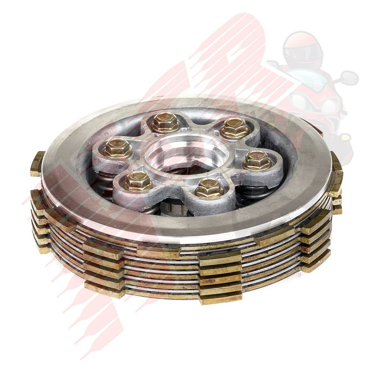 DEBRİYAJ KOMPLE 6 YILDIZ 6 BALATA CG200
