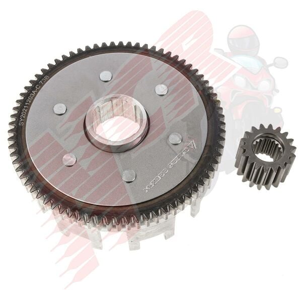 DEBRİYAJ TAŞI VE DİŞLİSİ MH 125 DRIFT