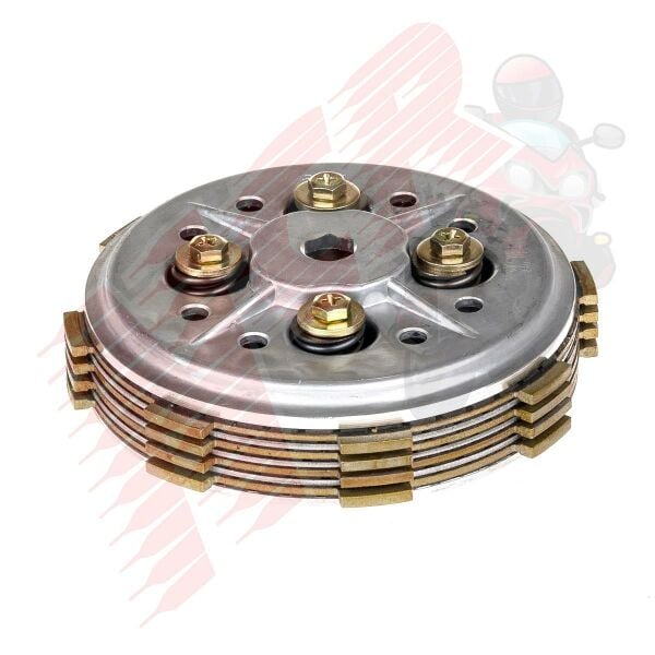 DEBRİYAJ KOMPLE 4 YILDIZ 4 BALATA YBR125