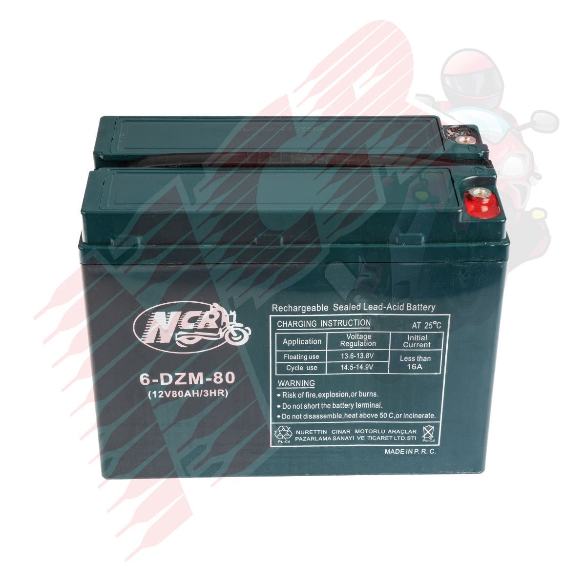 AKÜ 6 DMF 45 (12/80) 223*121*175  E.BİSİKLET(12,40 kg)