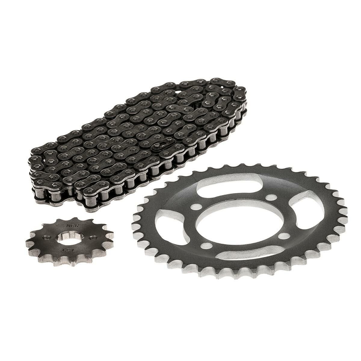 ZİNCİR DİŞLİ SETİ ÖN+ARKA DİŞLİ  CGL 125 38/15 428-116 L