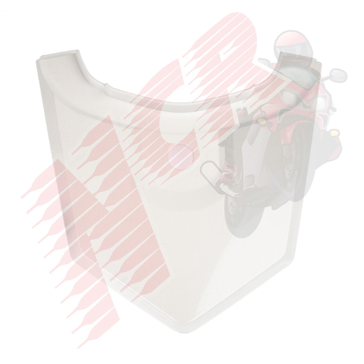 ARKA TAŞIYICI KAPAĞI BEYAZ HONDA DIO 110