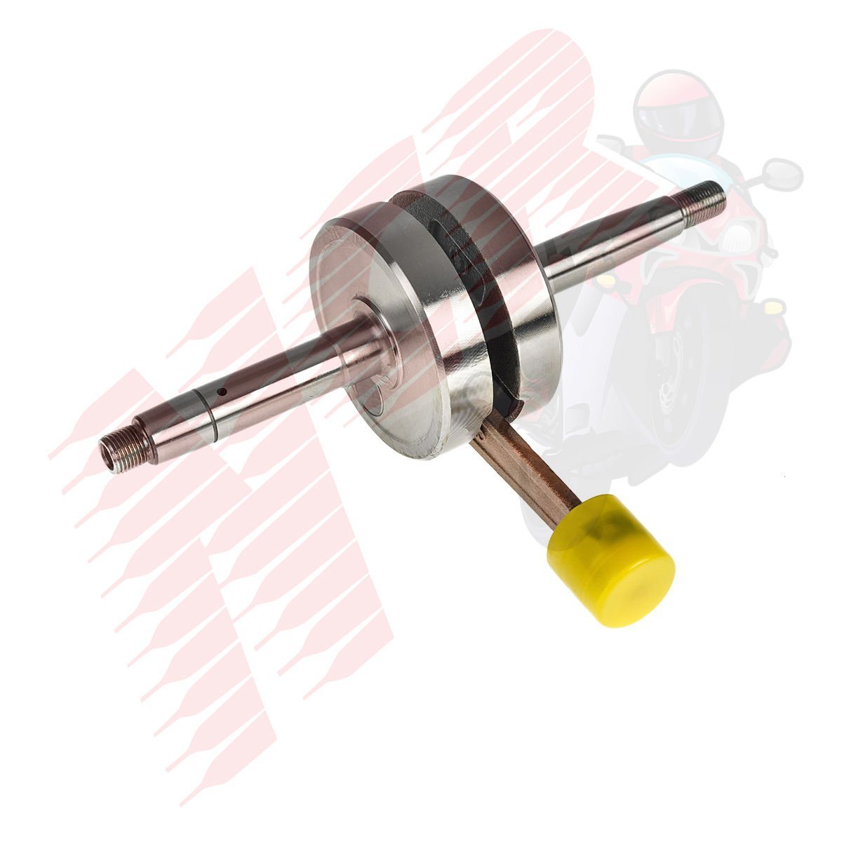 KRANK KOMPLE GREEN SHAFT MOBYLETTE