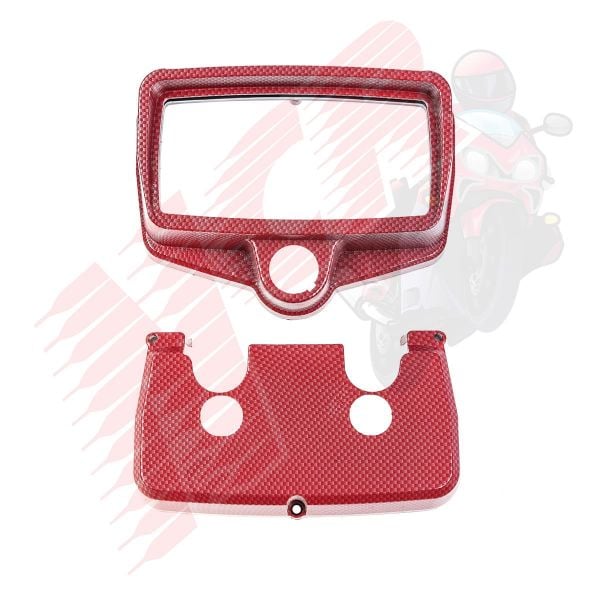 KİLOMETRE SAATİ MUHAFAZASI ALT ÜST KIRMIZI MODİFİYE CG 125