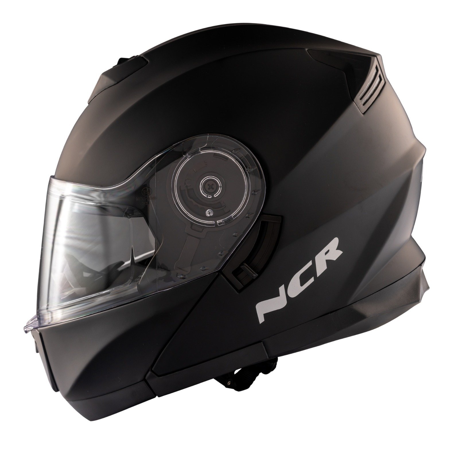 KASK ÇENE AÇILIR VİSÖRLÜ 160 ECE BELGELİ- MAT SİYAH