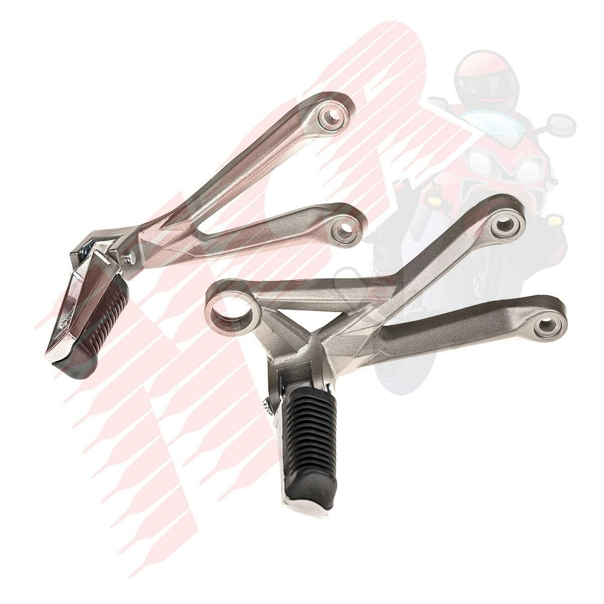 ARKA BASAMAK VE BRAKETİ KOMPLE  [TAKIM] MH 125 DRİFT