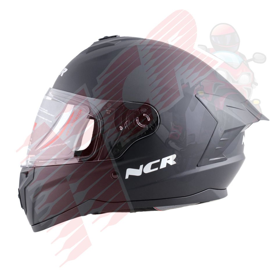 KASK KAPALI M70 ECE SERTİFİKALI- MAT SİYAH