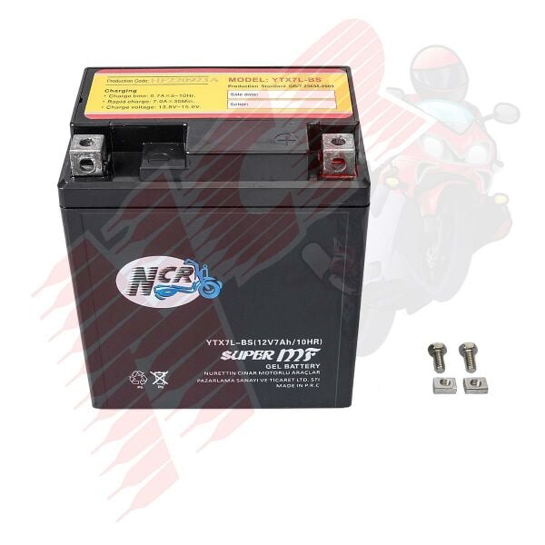AKÜ YTX7L-BS  SPACY- HONDA