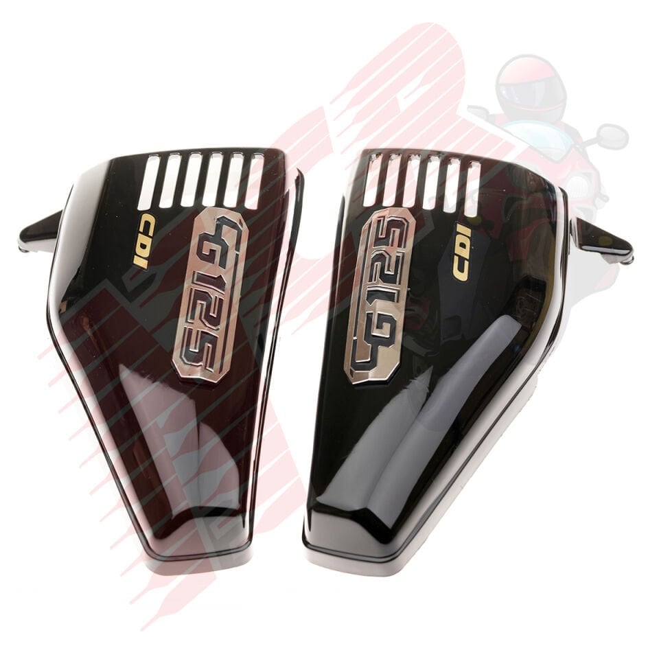 YAN KAPAK [TAKIM] SİYAH  CG 125