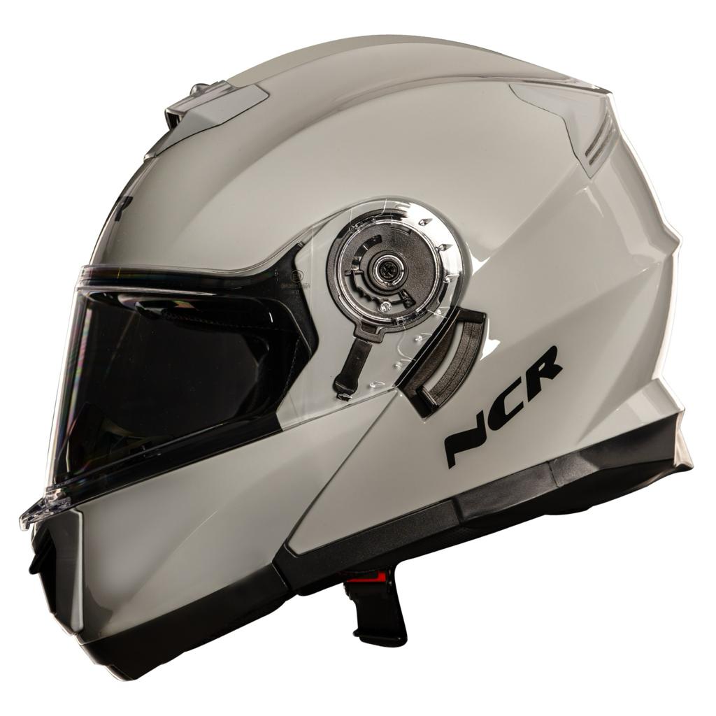KASK ÇENE AÇILIR VİSÖRLÜ 160 ECE BELGELİ- COOL GRİ