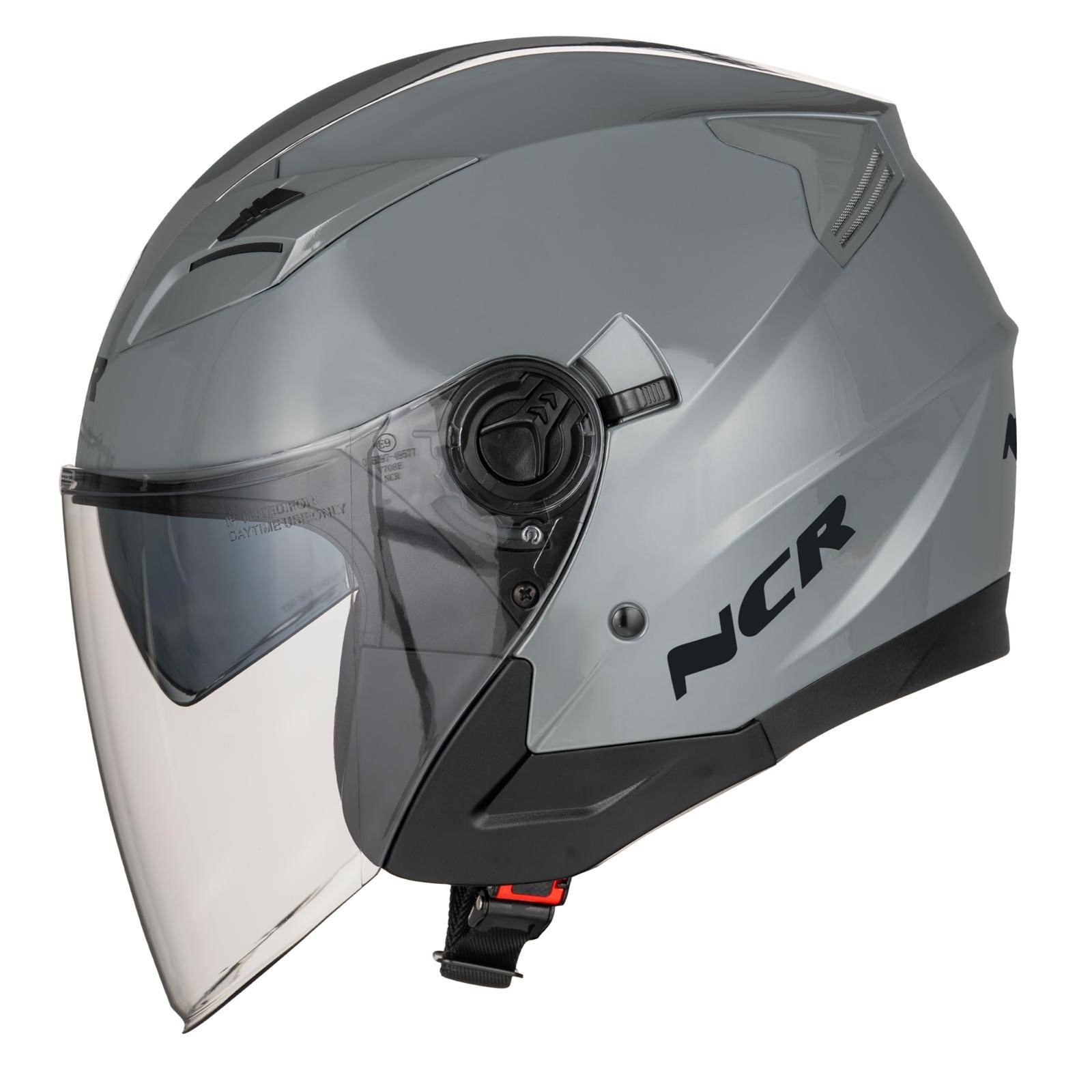 KASK ÇENESİZ VİZÖRLÜ 708 ECE BELGELİ-NARDO GRİ